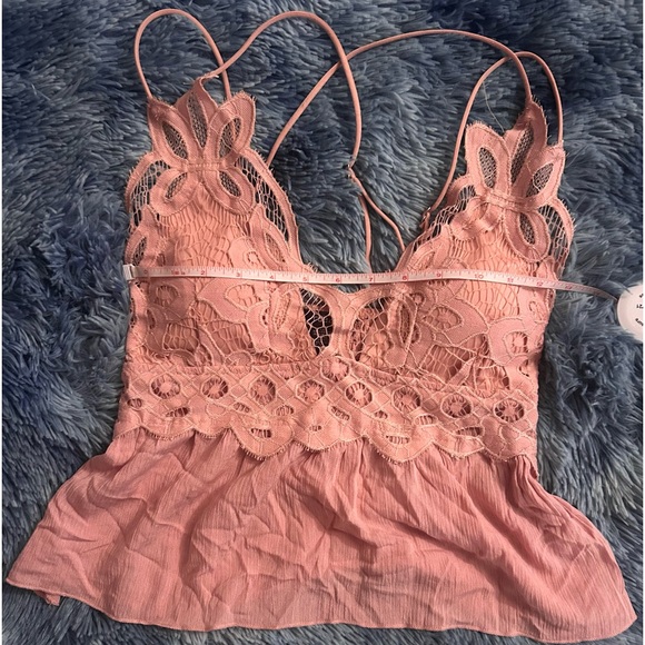 Rue 21 Pink Lace Babydoll Top - Picture 3 of 6